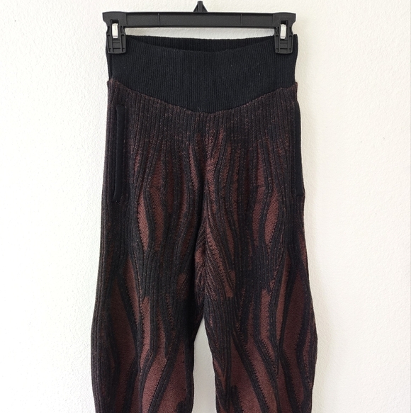 Nike Yoga ADV Knit Jogger Therma Pants High Rise Wool Blend Pockets size Small - Picture 4 of 16